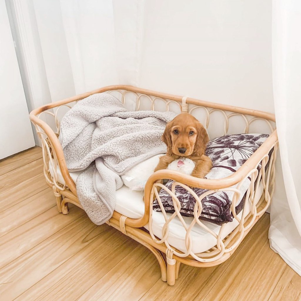 Woven Pet Bed Sofa For Dogs