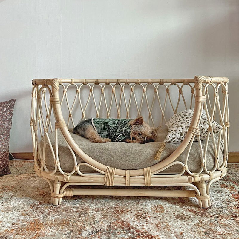 Woven Pet Bed Sofa For Dogs